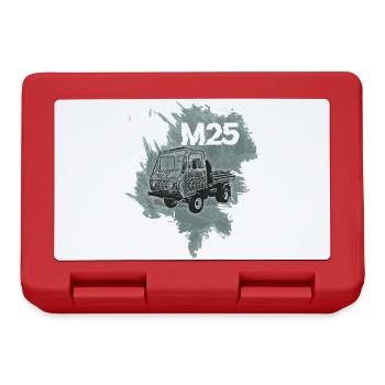 Multivoiture M25 - Boîte à goûter - rouge - Devant