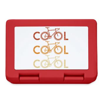 cool bike cyclists sport bikes cool bikes - Lunchbox - red - Front