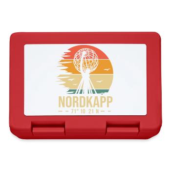 Nordkapp cap nord norvége - Boîte à goûter - rouge - Devant