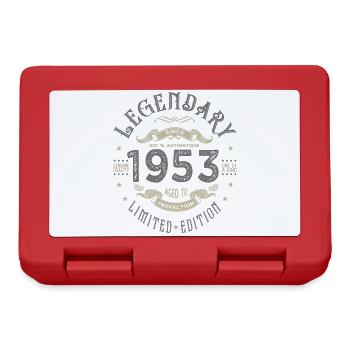 1953 Anniversary legendary since 1953 - Lunchbox - red - Front
