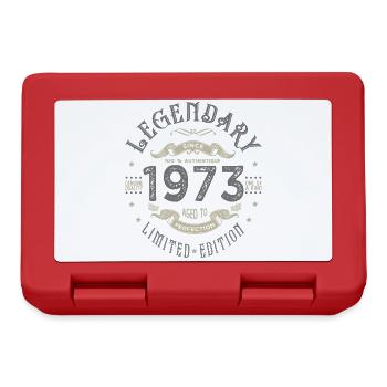 1973 Anniversary legendary since 1973 - Lunchbox - red - Front