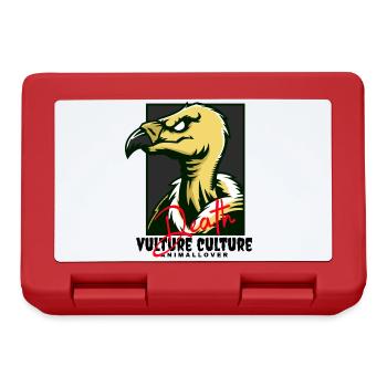 Vulture Culture Animal Lover - Brotdose - Rot - Vorne