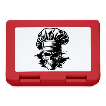 Chef Skeleton Chef - Lunchbox - red - Front