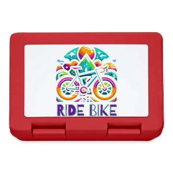 Cyclisme - Ride Bike design - Boîte à goûter - rouge - Devant