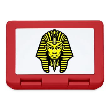 Crâne de pharaon - Boîte à goûter - rouge - Devant
