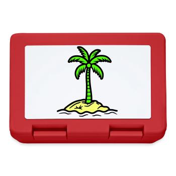 L’été à Palm Island - Boîte à goûter - rouge - Devant