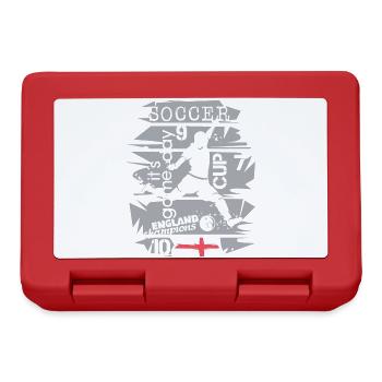 Football England Graffiti Collage Team Tournament icon - Lunchbox - red - Front