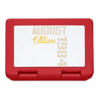 Anniversary August 1984 - Limited Edition August 1984 - Lunchbox - red - Front
