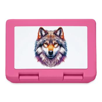 Wolf - Brotdose - Pink - Vorne
