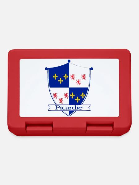 Picardie - Boîte à goûter - rouge