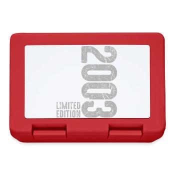 Vintage 2003 – 23rd Birthday 2003 Vintage - Lunchbox - red - Front