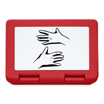 hug - Lunchbox - red - Front