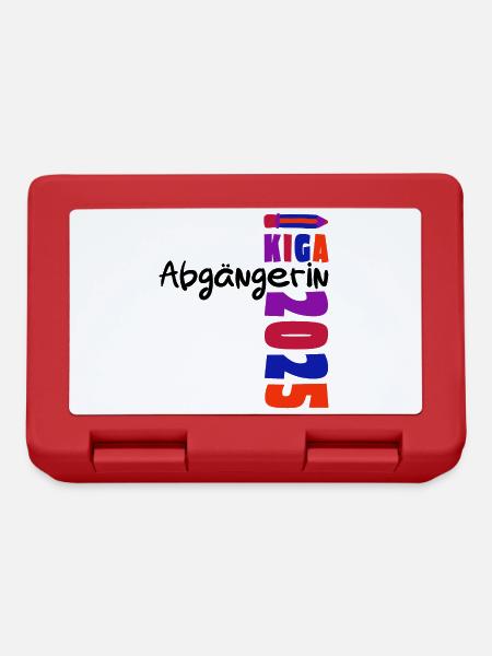 KiGa Graduate 2025 - Kindergarten Graduation - Lunchbox - red