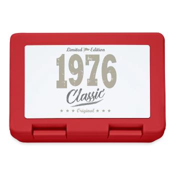 Birthday 47 years limited edition 1976 gift - Lunchbox - red - Front