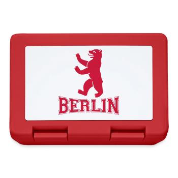Berlin - Brotdose - Rot - Vorne