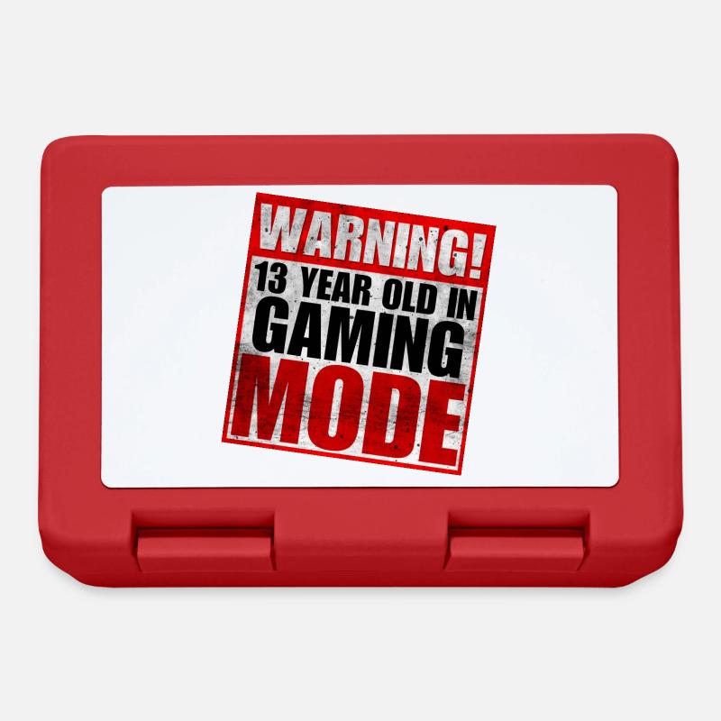 Game mode - Lunchbox - red