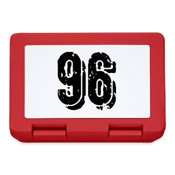 Maillot à 96 numéros - Boîte à goûter - rouge - Devant