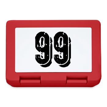 99 Number jersey - Lunchbox - red - Front
