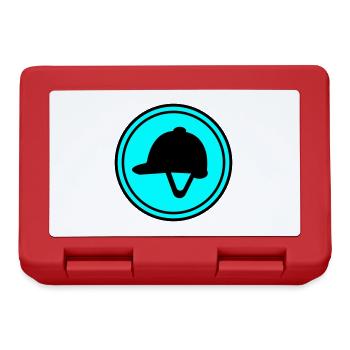 Reiterhut icon - Brotdose - Rot - Vorne