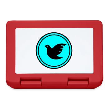 Dove symbol - Lunchbox - red - Front