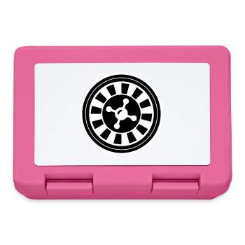 Roulette Icon Kreis - Brotdose - Pink - Vorne
