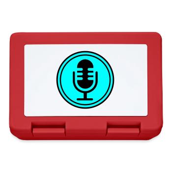 Microphone icon - Lunchbox - red - Front