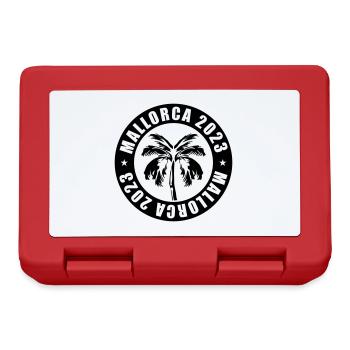 Mallorca 2023 - Lunchbox - red - Front