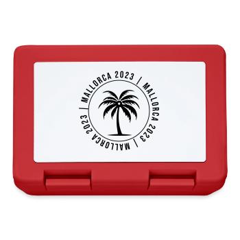 Mallorca 2023 - Brotdose - Rot - Vorne