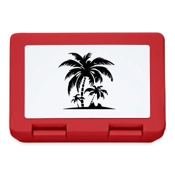 Island Summer Palm Beach - Lunchbox - red - Front