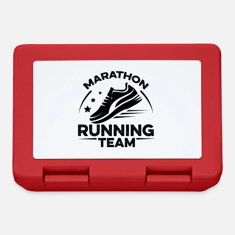 marathon running team - Brotdose - Rot