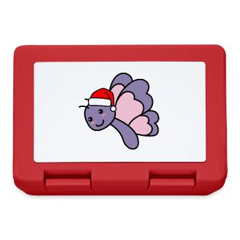 Butterfly Comic Noël Noël - Boîte à goûter - rouge - Devant