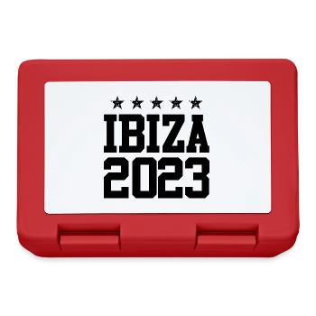 Ibiza 2023 - Brotdose - Rot - Vorne