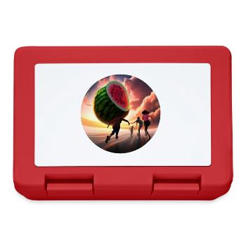 Watermelon madness - Lunchbox - red - Front