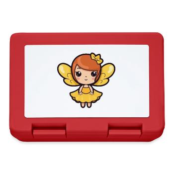 Fée Kawaii Mignon - Boîte à goûter - rouge - Devant