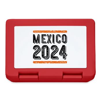 Mexico 2024 Vintage - Lunchbox - red - Front
