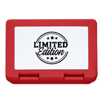 Limited Edition - Brotdose - Rot - Vorne