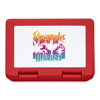 Piriápolis Uruguay - Lunchbox - red - Front