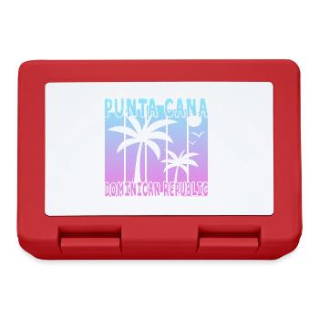 Punta Cana Dominican Republic - Lunchbox - red - Front