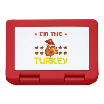 I'm the Chinese Turkey - Brotdose - Rot - Vorne