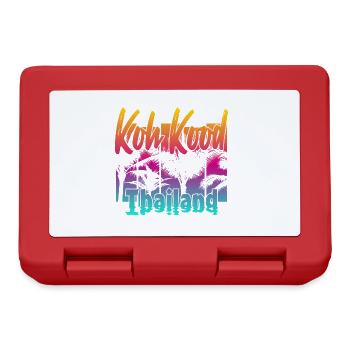 Koh Kood Thaïlande - Boîte à goûter - rouge - Devant