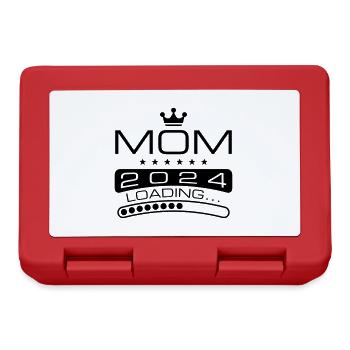 Mama 2024 Loading Mom - Brotdose - Rot - Vorne