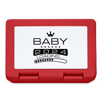 Baby 2024 Loading - Lunchbox - red - Front
