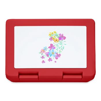 flowers,blossom,floral, flower, meadow, tendril - Lunchbox - red - Front