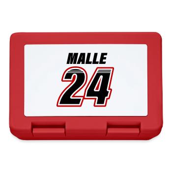 Malle 24 Mallorca - Brotdose - Rot - Vorne