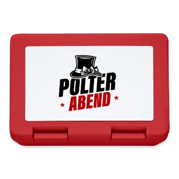 Polterabend 2024 - Brotdose - Rot - Vorne