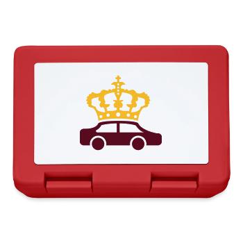 Krone Auto Logo - Lunchbox - red - Front