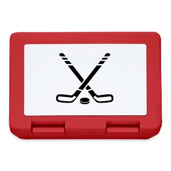 Ice hockey sticks - Lunchbox - red - Front