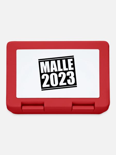 Malle 2023 - Brotdose - Rot