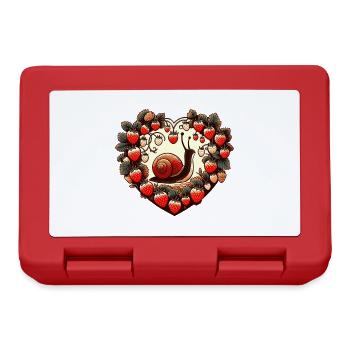 Snail - Lunchbox - red - Front