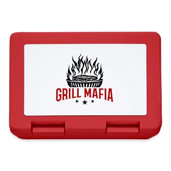 Grill Mafia Grillen - Brotdose - Rot - Vorne